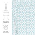 thumbnail image 4 of Starlight Aqua Pattern Duvet Cover Set Ultra Soft Microfiber Bedding,, 4 of 6