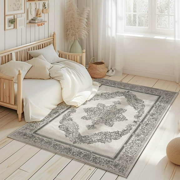 Boho Oriental Traditional Vintage 5x7 Area Rug For Living Room Carpet