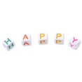 thumbnail image 2 of 1400 cuentas de letras para hacer joyas, collares, pulseras, etc. Afortunado Sencillez, 2 of 4
