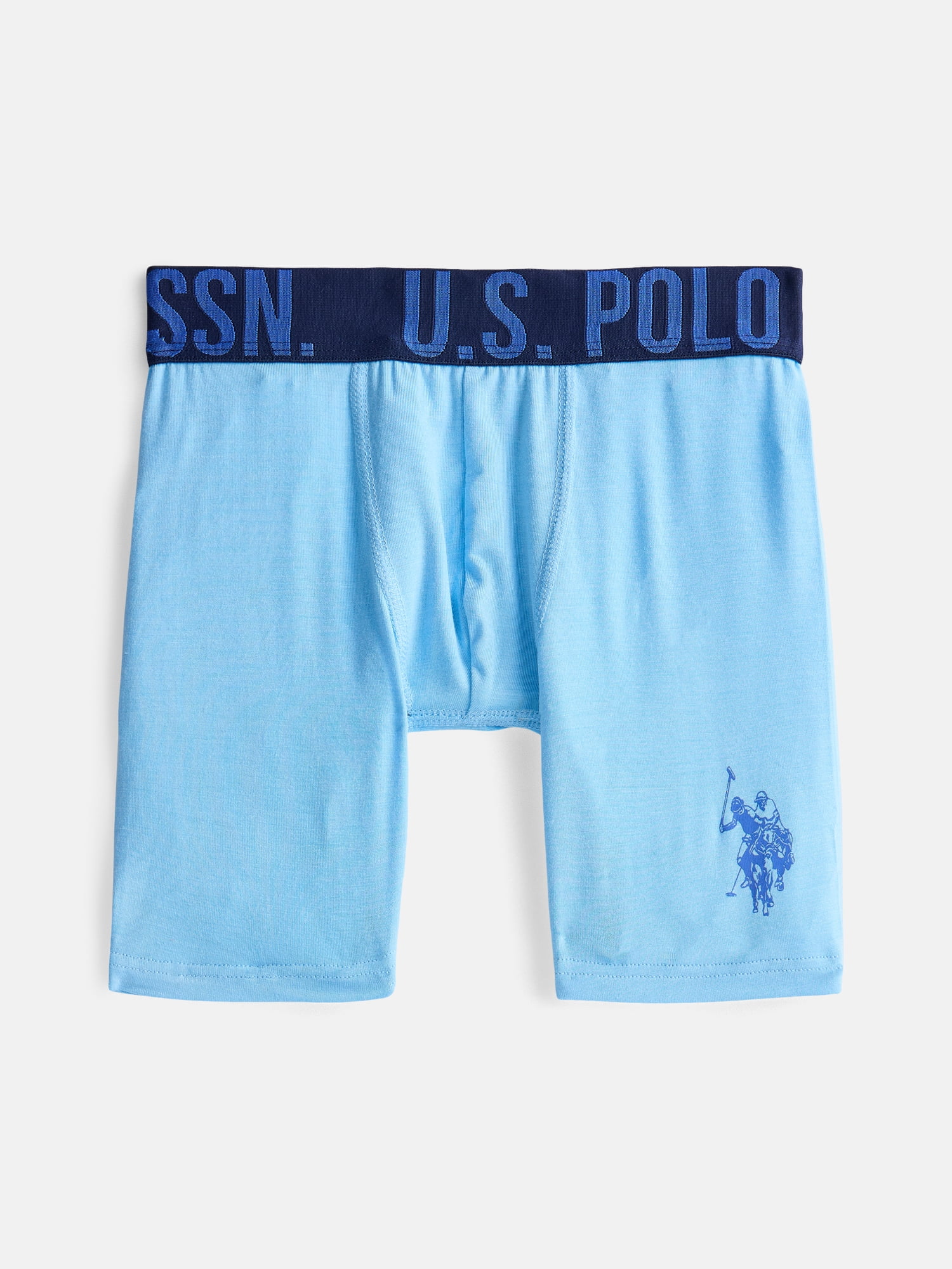 U.S. Polo Assn. Boys Boxer Briefs, 5 Pack, Sizes S-XXL