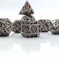 thumbnail image 1 of Dados de metal sólido Grupo de corredores Cthulhu COC Dungeons & Dragons dnd Poliedro Digital Choron trpg, 1 of 5