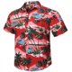 thumbnail image 4 of Camisas hawaianas para hombre, camisa informal de manga corta con estampado floral y botones, estilo tropical, para vacaciones de verano, playa, Aloha, 4 of 5