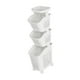 thumbnail image 3 of Cesta de ropa sucia con ruedas, cesto de ropa sucia hueco, estante para juguetes del hogar y baño 3 capas, 3 of 9
