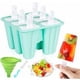 thumbnail image 1 of Molde para hielo, juego de 6 moldes Eskimo con embudo y cepillo, molde de silicona para hielo, molde para paletas de hielo, sorbetes, bricolaje, reutilizable, para helado casero, sorbete, yogur, jugo, 1 of 5