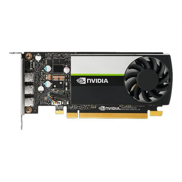 NVIDIA T400 - Graphics card - T400 - 4 GB GDDR6 - PCIe 3.0 x16 low profile - 3 x Mini DisplayPort