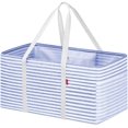 thumbnail image 1 of Bolsa de mano LHZK, de pie, extra grande, utilitaria, con marco de metal, azul, 1 of 9