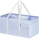 thumbnail image 1 of Bolsa de mano LHZK, de pie, extra grande, utilitaria, con marco de metal, azul, 1 of 9