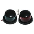 thumbnail image 1 of Unique Bargains Universal Interior Boat Navigation Lights, LED Marine Boat Lights for Pontoon Boat Small Boat, Metal ABS, Red Green Black Shell, 1 Set, 1 of 7