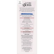 LOreal Paris Le Color Gloss One Step In-Shower Toning Gloss Hair Color, Platinum Pearl, 4 fl oz