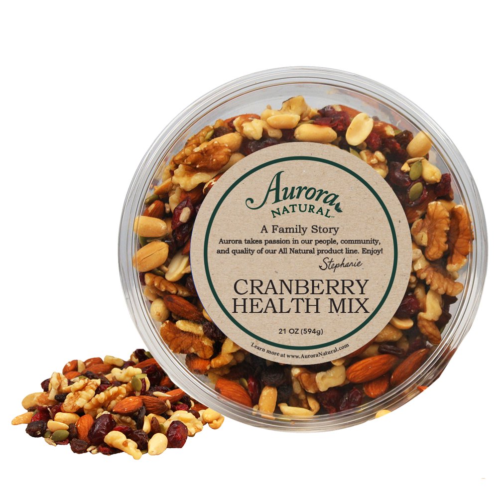 Aurora Natural Organic Cranberry Health Mix, 19 Oz (Family Tub)