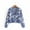 Blue, variant on Lilgiuy Casual Women Casual V-Neck Short Long Sleeve Button Sweater Ladies Outwear Winter Dresses for 2022