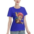 thumbnail image 2 of T-Shirt Basique à Manches Courtes pour Femmes une Pièce Chopper, 2 of 6