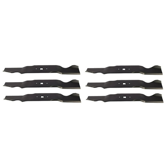 RAParts (6) Mower Blades Mulching High Lift Fits Toro 112-0931 98024 54" Deck