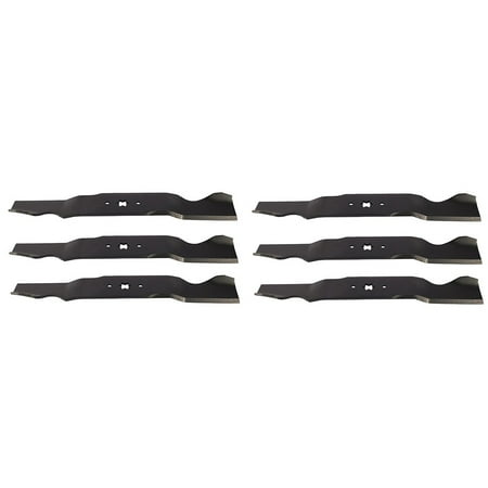 (6) Mower Blades Fits Cub Cadet MTD 742-0677A 742-0677B 54  Deck