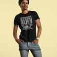 thumbnail image 2 of Old Glory Mens Halloween Human Alien Costume Short Sleeve Graphic T Shirt, 2 of 6