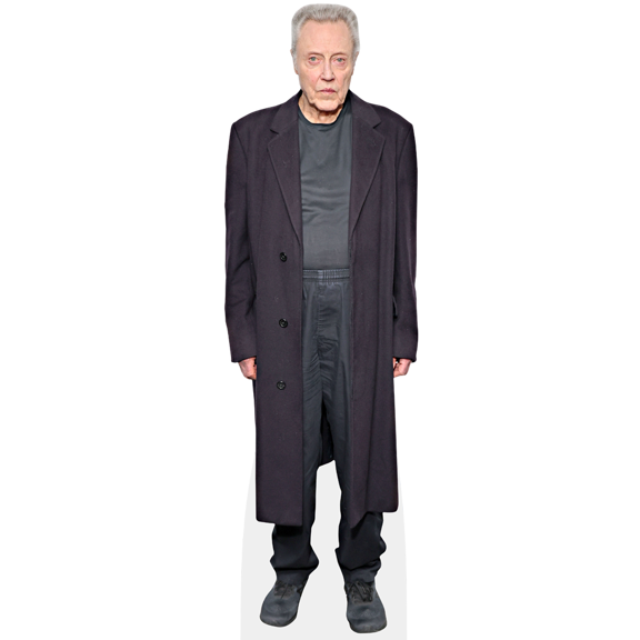 Christopher Walken (Black Coat) Life Size Cutout. Standee.