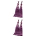 thumbnail image 2 of Inteprter Tieback de cortina con borlas a la moda de 2 piezas para accesorios de habitación, decoración duradera para el hogar, fácil de púrpura 1 2Conjunto, 2 of 6