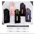 thumbnail image 5 of Guantes de terciopelo para mujer, resistentes al viento, impermeables, con pantalla táctil, guantes cálidos con forro polar, guantes para montar al aire libre para otoño e invierno para hombres, 5 of 5