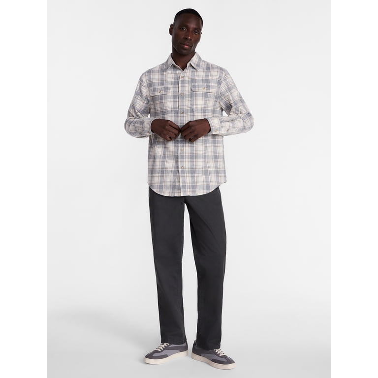George Men's Plaid Flannel Shirt photo 2