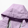 thumbnail image 4 of YFNNUP Womens Plus Size Jackets Sherpa Fleece Lined Hoodie Casual Full Zip Jacket Coat Winter Long Sleeve Jacket with Pockets, 4 of 7