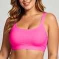thumbnail image 3 of Bikini Tops for Women Color Block Adjustable Strap Plus Size Swimsuit Top Bathing Suit Tops, 3 of 7