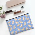 thumbnail image 6 of Susaid Kawaii Corgi Print Makeup Mini Bags for Women Multi Color Cosmetics Bag Travel Toiletry Bag Pencil Pouch Blank Makeup Bags with Zipper, 6 of 7