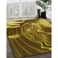 thumbnail image 2 of Ahgly Company Indoor Rectangle Patterned Blood Red Brown Area Rugs, 2' x 3', 2 of 6