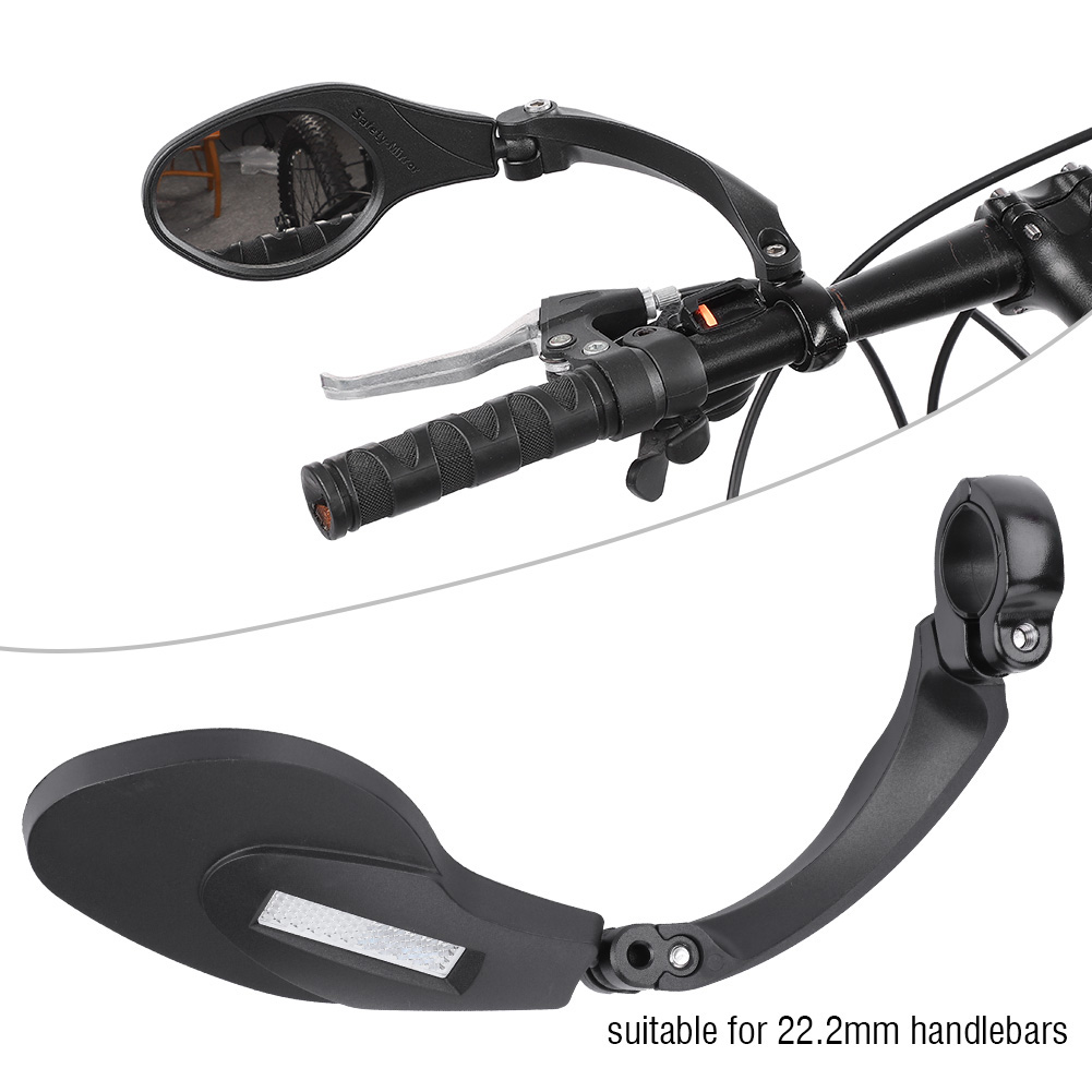 Owlike Road Bicycle Handlebar Review Rear Back View 360 Rotation Mirror for Mountain Bikes Left