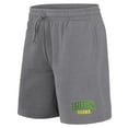 thumbnail image 2 of Men's Fanatics Branded Heathered Gray Oregon Ducks Level Playing Field Shorts, 2 of 3