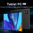 thumbnail image 4 of Tablet Android 14 de 10.1 pulgadas X99 con pantalla HD 1920*1200, 12GB+512GB, doble cámara, batería de 10000mAh, soporte 4G/5G y Bluetooth, diseño elegante en color negro., 4 of 7