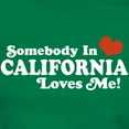 thumbnail image 3 of CafePress - Somebody In California Loves Me Women's Dark T Shi - Women's Traditional Fit Dark T-Shirt, 3 of 4