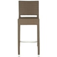 thumbnail image 2 of SAFAVIEH Bethel 43.5 in. High Indoor/Outdoor Rattan Bar Stool, Brown, 2 of 7