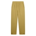 thumbnail image 6 of FENGGHAO Women's Summer Linen Cotton Pants Elastic Waist 7/8 Cropped Trousers Lightweight Casual Loose Fit Pants For Daily & Vacation Wear, 6 of 6