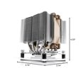 thumbnail image 2 of Noctua NH-D9L, Premium CPU Cooler with NF-A9 92mm Fan (Brown) for Desktop, 2 of 7
