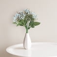 thumbnail image 3 of Clearance!Veeogra Mothers Day Decorations,Flower Bouquet,Gypsophila Bouquet Wedding Home Decoration Simulation Flower Holding Flower Rose Wall Fake Flower,Gifts For Women,Fake Flowers, 3 of 9