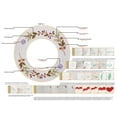 thumbnail image 3 of Coofit Embroidery Starter Kit DIY Floral Pattern Embroidery Set Cross Stitch Kit, 3 of 10