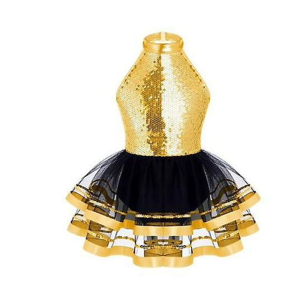 Danza Contemporánea Vestidos De Jazz Para NiÃ±as Baile Malla Danza