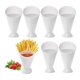 thumbnail image 4 of Fiudx Vaso para Mojar Papas Fritas, Recipiente de Plástico Resistente, Vaso Desmontable, Recipiente para Servir Refrigerios, Ideal para Fiestas, Picnics, Noches de Cine, Fácil de Limpiar, Apto para L, 4 of 6