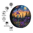 thumbnail image 4 of Gukieu Cosmic Irises At Twilight Print Car Tire Cover, Adjustable Waterproof and Dustproof Tire Protection Cover, Suitable for SUV, Truck, Van-17 inch, 4 of 6