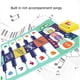 thumbnail image 3 of Juguetes de Instrumentos Musicales Tapete de música de piano de doble fila para educación, alfombra de juego de 8 instrumentos (A4958), 3 of 7