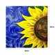 thumbnail image 2 of Girasol pared arte pintura al óleo por número Kit póster hogar lienzo pintura obras de arte, 2 of 9