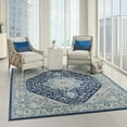 thumbnail image 4 of Desert Fields Persian Ivory/Navy 8' x 10' Area Rug, (8' x 10'), 4 of 6