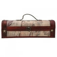 thumbnail image 2 of Wooden Wine Storage Box, Flip Up Type Lid Single Bottle Wine Box, Single Bottle For Wine Enthusiast Delicate Gift, 2 of 8