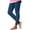 Blue, variant on Ashyfjp Womens Leggings Casual Solid Color Ribbed Knit High Waist Slim Fit Full Length Stretch Pants for Versatile Daily Wear, Size (S-XXL)