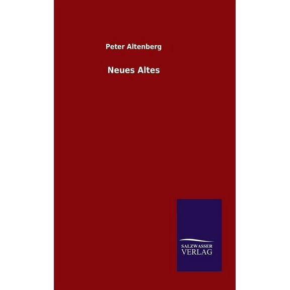 Neues Altes (Hardcover)