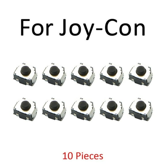 10pcs Universal for Nintendo Switch Replacement Parts Game Controller Shoulder Trigger Micro Switches L R Press Shoulder Button