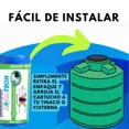 thumbnail image 5 of Sistema Clorador Desinfectante Antiscéptico para Cisternas Industriales de 2,500 a 10,000 L. 2 Meses Cartucho Clorador Desinfectante para Tinacos y Depósitos de Agua, 5 of 5