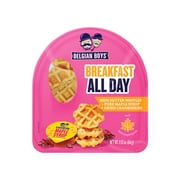 Belgian Boys Mini Butter Waffles, Maple Syrup, and Dried Cranberries, 2.27oz Tray (Refrigerated)