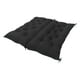 thumbnail image 1 of Cojín para silla colgante, cómodo y extraíble, para patio y jardín Negro, 1 of 7