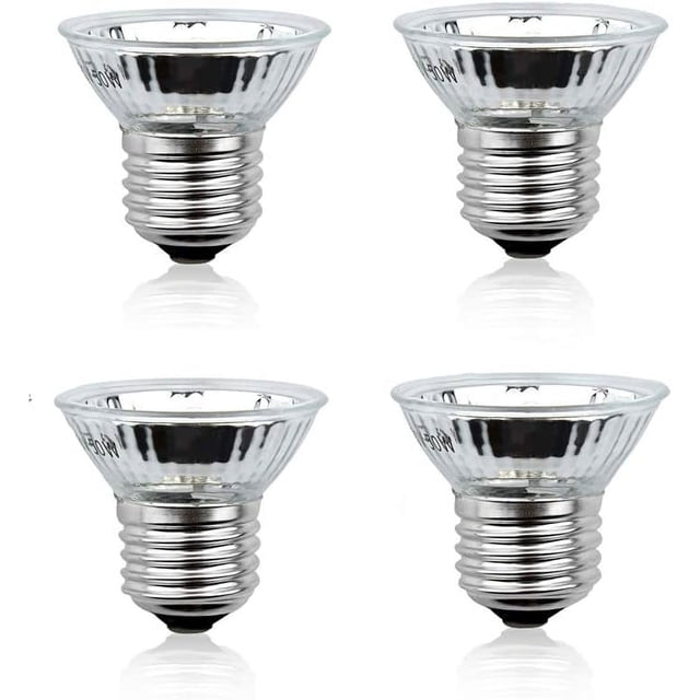 Reptile Paradise: bombillas de luz para reptiles regulables con luz UVA y UVB que simulan la luz solar natural para una mejor absorción de calcio, perfectas para sus mascotas exóticas (juego de 4)